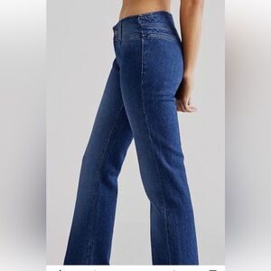 We the Free Stillwater low rise flare. Size 30.